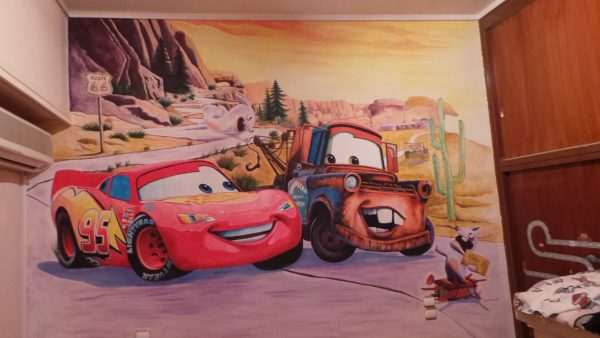 Sample work : murals in  childrens rooms