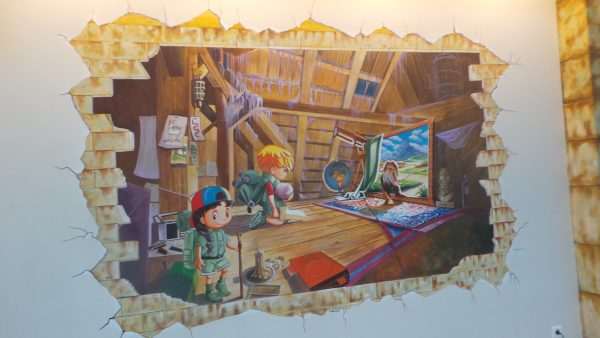 Sample work:Mural with the theme of the jungle in a professional space. - Image 3