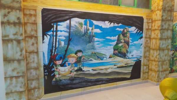 Sample work:Mural with the theme of the jungle in a professional space. - Image 4
