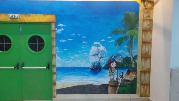 Sample work:Mural with the theme of the jungle in a professional space. - Image 7