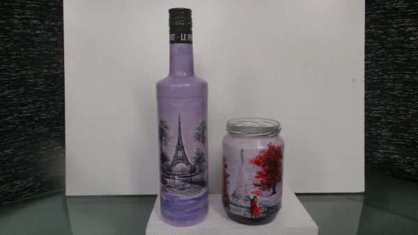 The Good Hour Bottle & Candle Holder  - Image 2
