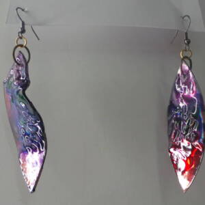 IRIDESCENT EARRINGS SET