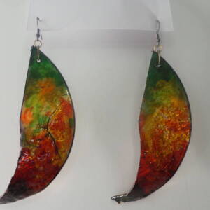 IRIDESCENT EARRINGS SET