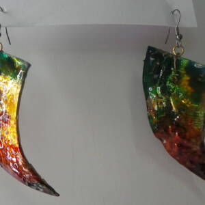 IRIDESCENT EARRINGS SET
