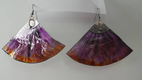 IRIDESCENT EARRINGS SET