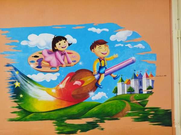 Murals in kindergartens