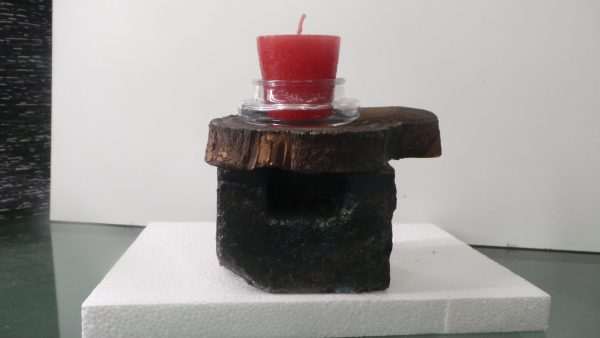 Resurrection Candle Holder with Red Candle - Image 3